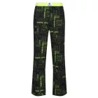 RE:fedett X XBOX Series X  Lounge nadrág férfi Pajama nadrág, stílusos Pajama nadrág, RCXBX122, fekete/zöld Méret: S