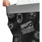 RE:fedett X MARVEL Comics Hero Lounge nadrág férfi Pajama nadrág  Marvel Character Print MMDIF1485 fekete/szürke Méret: M