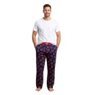 RE:fedett X MARVEL Deadpool Icon Repeat Lounge nadrág férfi Deadpool Print Pajama nadrág PCMARV504 kék/piros Méret: XL