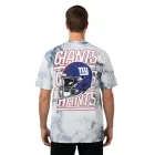 RE:fedett X NFL férfi póló  új YORK GIANTS Print, pamut kerek nyakú, RCNFL1386 kék Méret: L