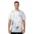 RE:fedett X NFL férfi póló  új YORK GIANTS Print, pamut kerek nyakú, RCNFL1386 kék Méret: M