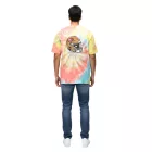 RE:fedett X NFL San Francisco 49ers férfi póló  sisak Print, pamut kerek nyakú, RCNFL1383, Colorful Méret: M