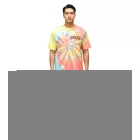 RE:fedett X NFL San Francisco 49ers férfi póló  sisak Print, pamut kerek nyakú, RCNFL1383, Colorful Méret: XL