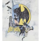 RE:fedett X DC férfi póló BATMAN osztott pamut Ing in Tie-Dye Design, kerek nyakú, RCWARN553 szürke Méret: M