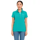 Mercedes-Benz AMG Petronas F1 MAPF1 női pamut Polo Ing  Team Logos és szín jelölők nadrág-Sleeved Ing 701227044 türkiz zöld vagy fekete Méret: M