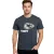 RE:fedett X NFL férfi póló Kansas City Chiefs Logo Lettering pamut Ing kerek nyakú Ing RCNFL1317D szürke Méret: S