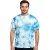 RE:fedett X NFL férfi póló  Miami Dolphins Print, pamut kerek nyakú, RCNFL1388 kék/fehér Méret: M