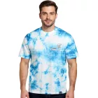 RE:fedett X NFL férfi póló  Miami Dolphins Print, pamut kerek nyakú, RCNFL1388 kék/fehér Méret: XL