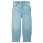stílusos férfi Farmer in görkorcsolyás fit stílus farmer Nadrág  zipper BR-11000-1700 világos kék Méret: W31_L32