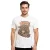 RE:fedett X Star Wars Csillagok Háborúja férfi póló  Ewok Print, pamut Ing, nadrág-Sleeved Ing, RCDIF2044, ekrü-fehér Méret: L