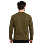 RE:fedett X Star Wars Csillagok Háborúja férfi hosszú-Sleeved Mandalorian Print pamut pulóver kerek nyakú Ing RCDIF2046 Khaki Méret: S