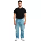 stílusos férfi Farmer in a görkorcsolyás fit stílus, farmer Nadrág  a zipper, BR-11000, sötét kék vagy világos kék Méret: W31_L32