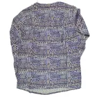 BOYSEN''S női V-nyak blúz-Ing, hosszú-Sleeved Summer tunika, 81925947, Multicolored Méret: 34