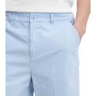 alkalmi FRIDAY Peterson férfi alkalmi bermuda rövidnadrág Chino nadrág  Linen pamut Sort Rövidnadrág, 20504682 154030 kék Méret: M