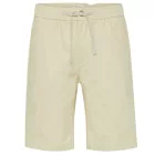 alkalmi FRIDAY Sigge férfi alkalmi bermuda rövidnadrág Chino nadrág  Elastic Waistband, pamut Sort Rövidnadrág, 20505130 131008 bézs Méret: M