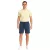 BLEND férfi pamut bermuda rövidnadrág Sort Rövidnadrág  Turn-Up Hem és Elastic Waistband 20716624 194024 kék Méret: M