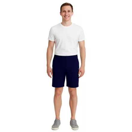 alkalmi FRIDAY Peterson férfi alkalmi bermuda rövidnadrág Chino nadrág  Linen pamut Sort Rövidnadrág 20504682 194013 sötét kék Méret: XL
