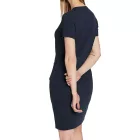 POLARINO női Summer ruha, Mini ruha, stílusos Ing ruha, Vacation ruha, 24164953, sötét kék Méret: 36