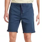 BLEND férfi pamut bermuda rövidnadrág Sort Rövidnadrág  Turn-Up Hem és Elastic Waistband 20716624 in kék vagy bézs Méret: M