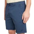 BLEND férfi pamut bermuda rövidnadrág Sort Rövidnadrág  Turn-Up Hem és Elastic Waistband 20716624 in kék vagy bézs Méret: M
