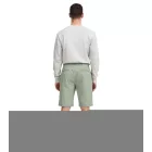 alkalmi FRIDAY Sigge férfi alkalmi bermuda rövidnadrág Chino Sort Rövidnadrág  Elastic Waistband, pamut Sort Rövidnadrág, 20505130 in zöld vagy bézs Méret: S