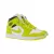 NIKE Air Jordan 1 Mid női ódi bőr edzőcipő edző cipő Mid-Top edzőcipő edző cipő BQ6472-170 fehér/sárga/fekete Méret: 39