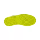 NIKE Air Jordan 1 Mid női ódi bőr edzőcipő edző cipő Mid-Top edzőcipő edző cipő BQ6472-170 fehér/sárga/fekete Méret: 39