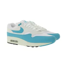   NIKE Air Max 1 női ódi bőr alacsony-Top edzőcipő edző cipő DZ2628-107 fehér/türkiz Méret: 39