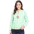 ZWILLINGSHERZ Polka Dot női Summer blúz tunika Ing  Polka Dots 33215-69 zöld/fehér/rózsaszín Méret: L