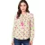 ZWILLINGSHERZ Holiday Mood női Summer blúz tunika Ing  Stars 33256-22 zöld/rózsaszín/fehér Méret: S