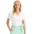 női póló  dekoratív elemek, nadrág-Sleeved Ing 944192 fehér Méret: 44_46