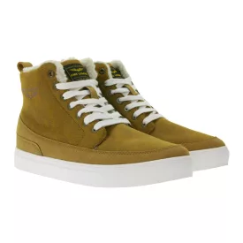   PME LEGEND Corridor férfi magas-Top edzőcipő edző cipő  levehető EVA belső talp fűző-Up Cipő  szörme bélés PBO197046-706 barna Méret: 45