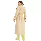 Női kabát Hétköznapi kabát trench coat stílusban Üzleti dzseki 931023 Bézs Méret:46