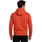férfi pulóver, Hooded Pulóver, alap Pulóver, Modern pamut Pulóver, Plus Sizes in piros vagy barna Méret: S
