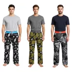 RE:fedett X Star Wars Csillagok Háborúja Pajama nadrág férfi Pajama nadrág  Various Prints Lounge nadrág in fekete/sárga vagy fekete/fehér Méret: M