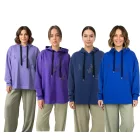ZEGY női pulóver  Bird Embellishments, pamut pulóver Pulóver 1074 in kék, Navy, lila, világos lila Méret: S