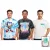 RE:fedett X SEGA férfi póló  Sonic Print, pamut kerek nyakú póló RCSEGA55 in kék/fehér, szürke, vagy ekrü/fehér Méret: XL
