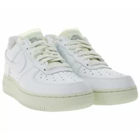   NIKE Air Force 1 LO PRM Unisex férfi női edzőcipő, ódi bőr, alacsony-Top edzőcipő edző cipő  Air Cushioning, DN5463 100 fehér Méret: 40
