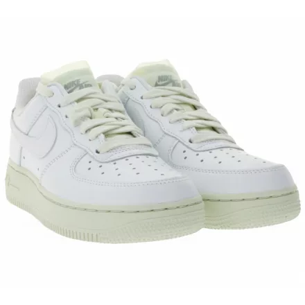NIKE Air Force 1 LO PRM Unisex férfi női edzőcipő, ódi bőr, alacsony-Top edzőcipő edző cipő  Air Cushioning, DN5463 100 fehér Méret: 40
