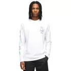 RE:fedett X Nickelodeon férfi hosszú-Sleeved Ing  Various Prints SpongeBob SquarePants pamut pulóver kerek nyakú Ing in fehér Méret: M