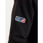 European League of Football férfi pulóver  Helvetic Guards Logo, pamut pulóver in piros és fekete Méret: S
