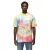 RE:fedett X NFL Las Vegas Raiders férfi póló  Logo Print, pamut kerek nyakú póló in Colorful szürke/fehér vagy szürke Méret: M