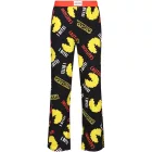 RE:fedett X Pac-férfi Lounge nadrág férfi Pajama nadrág  Pac-férfi All-Over Print Pajama nadrág in fekete/sárga vagy fekete/piros Méret: M