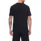 2-csomag of U.S. SPORT AMERICA férfi alap pamut kerek nyakú nadrág-sleeved Póló in kék/fekete, fekete/fehér, vagy kék/fehér Méret: XL