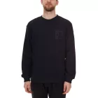 Kövek férfi pamut Pulóver, Timeless alap Pulóver, hosszú-Sleeved Ing, 400gsm, in sötét szürke, fekete, vagy bézs Méret: XS