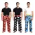 RE:fedett X Disney Mickey Mouse Lounge nadrág férfi Disney Print pamut Pajama nadrág RCDIF210 fekete, kék, vagy piros Méret: S