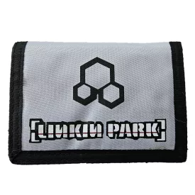   Linkin Park stílusos szíj pénztárca  Logo Design, szürke Méret: N