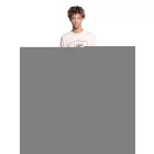 DWD Studioz Ipanema férfi kerek nyakú póló  nagyméretű első Print, 340 g/m², in fekete vagy bézs Méret: M