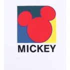 RE:fedett X Disney férfi póló  Various Styles és Mickey Mouse Prints, kerek nyak pamut póló in fehér, fekete, lila, és kék Méret: M