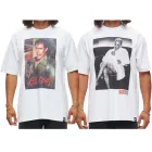 RE:fedett X Studio Canal férfi póló EVIL DEAD 2 vagy alap INSTINCT pamut Ing  nagyméretű Print, kerek nyakú, RCSTC12 fehér Méret: XXL